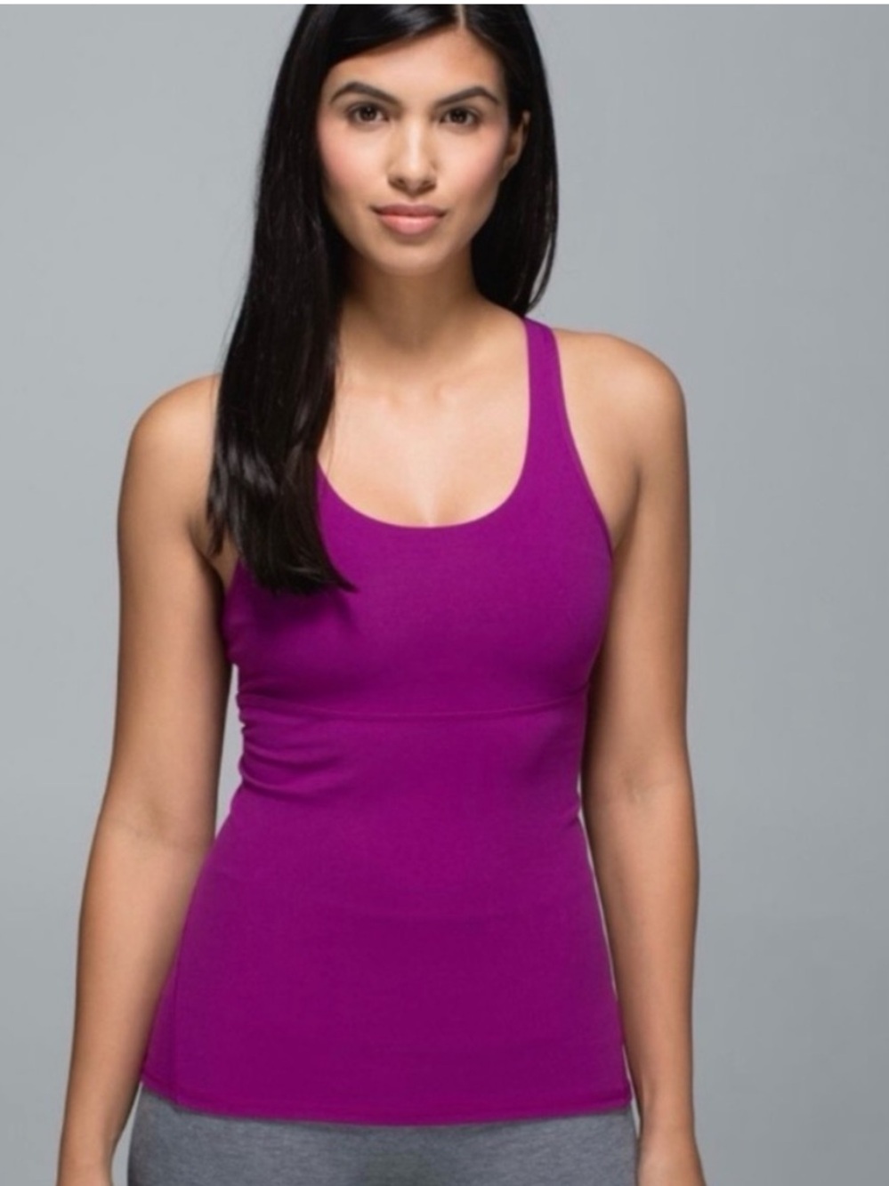 lululemon athletica magenta crossback tank